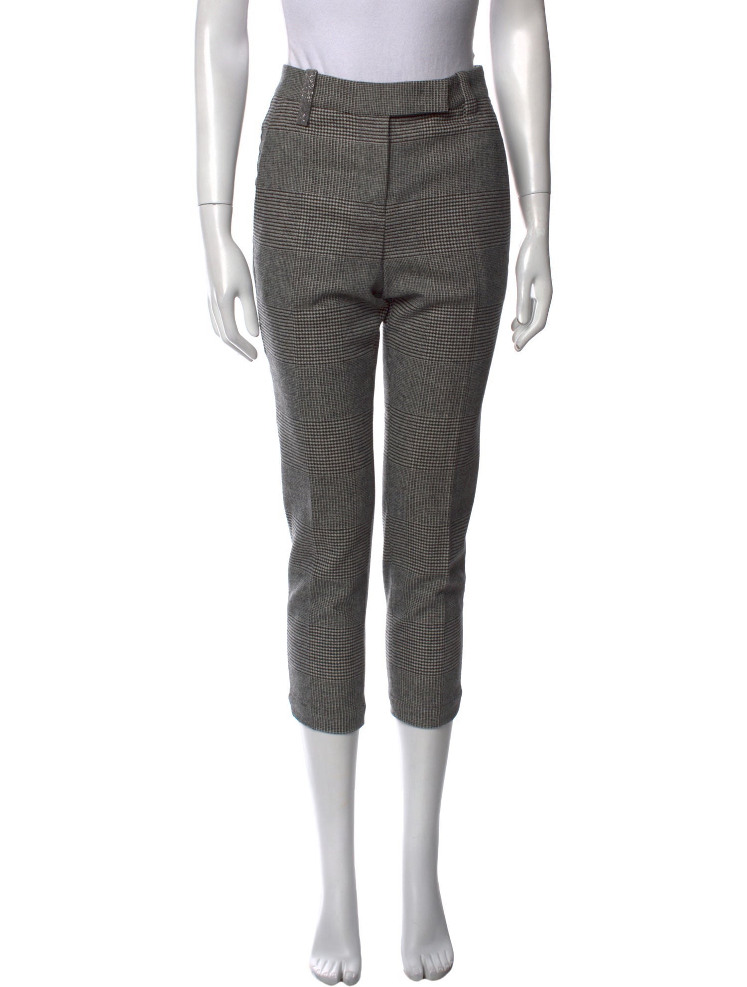 Brunello Cucinelli Virgin Wool Straight Leg Pants