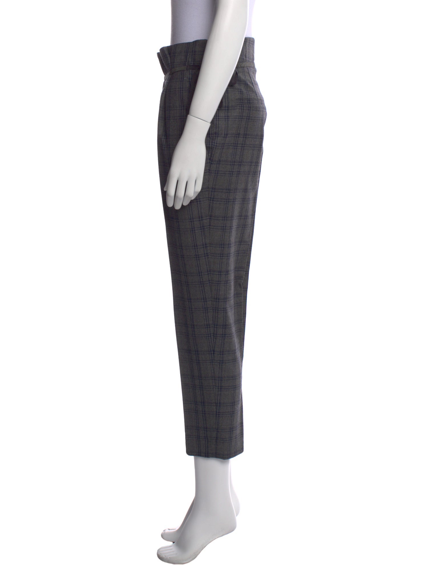 Brunello Cucinelli Virgin Wool Straight Leg Pants