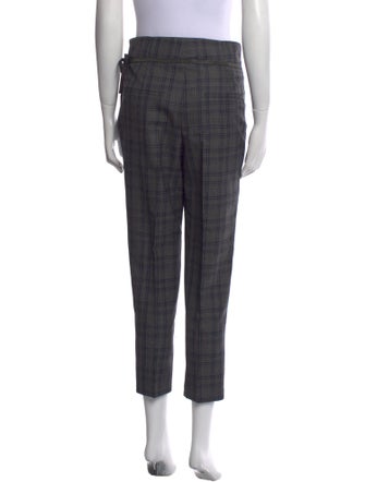 Brunello Cucinelli Virgin Wool Straight Leg Pants