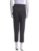 Brunello Cucinelli Virgin Wool Straight Leg Pants