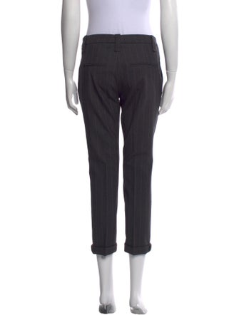 Brunello Cucinelli Virgin Wool Straight Leg Pants