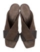 Brunello Cucinelli Monili Suede Slides