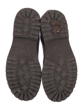 Brunello Cucinelli Leather Moto Boots