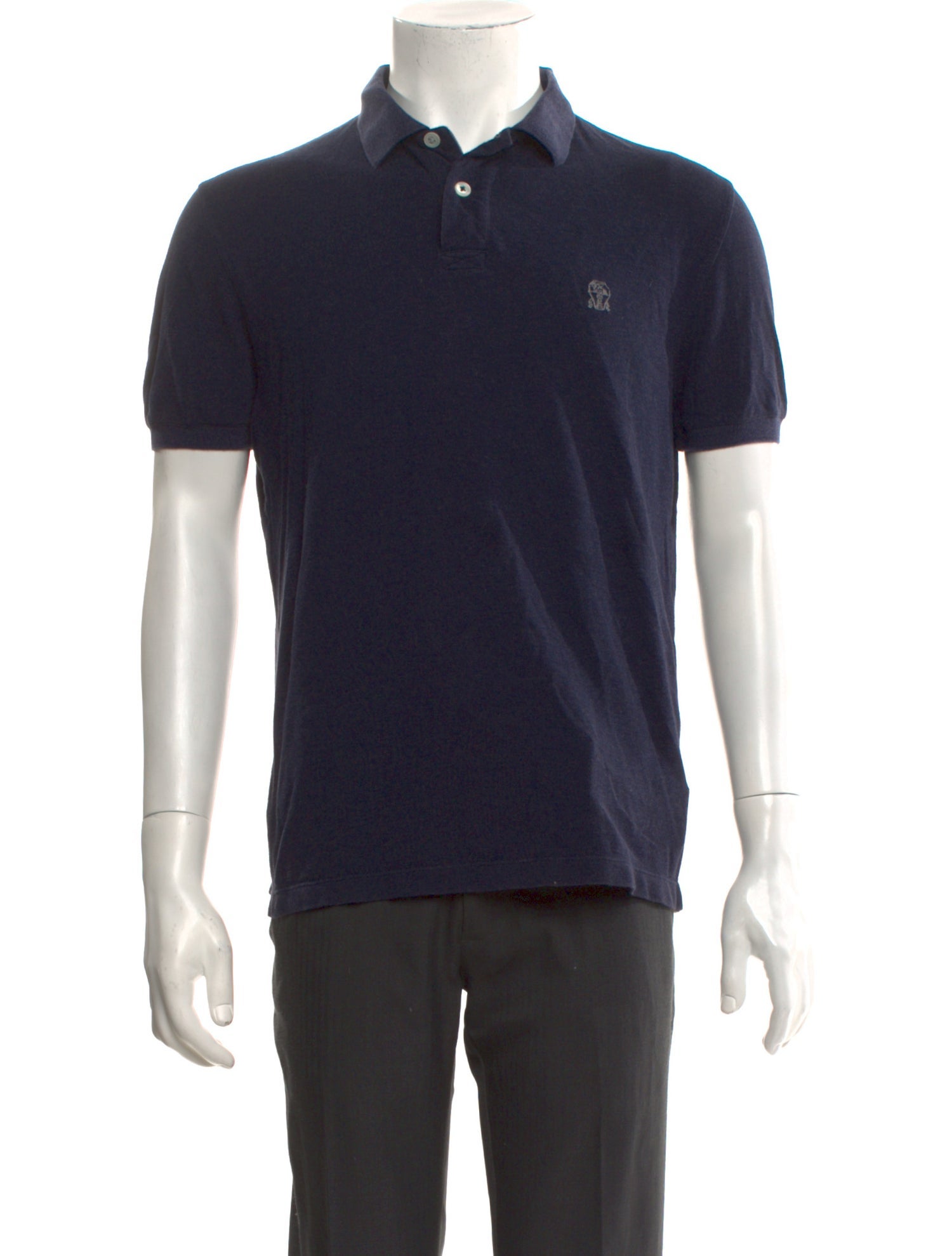 Brunello Cucinelli Crew Neck Short Sleeve Polo Shirt