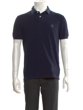 Brunello Cucinelli Crew Neck Short Sleeve Polo Shirt
