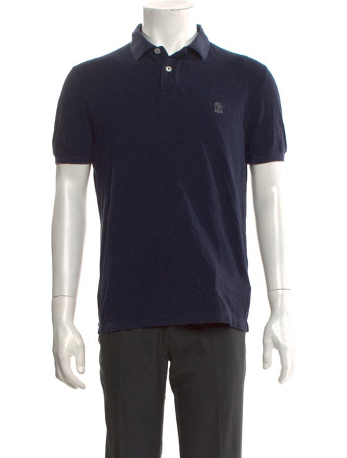 Brunello Cucinelli Crew Neck Short Sleeve Polo Shirt