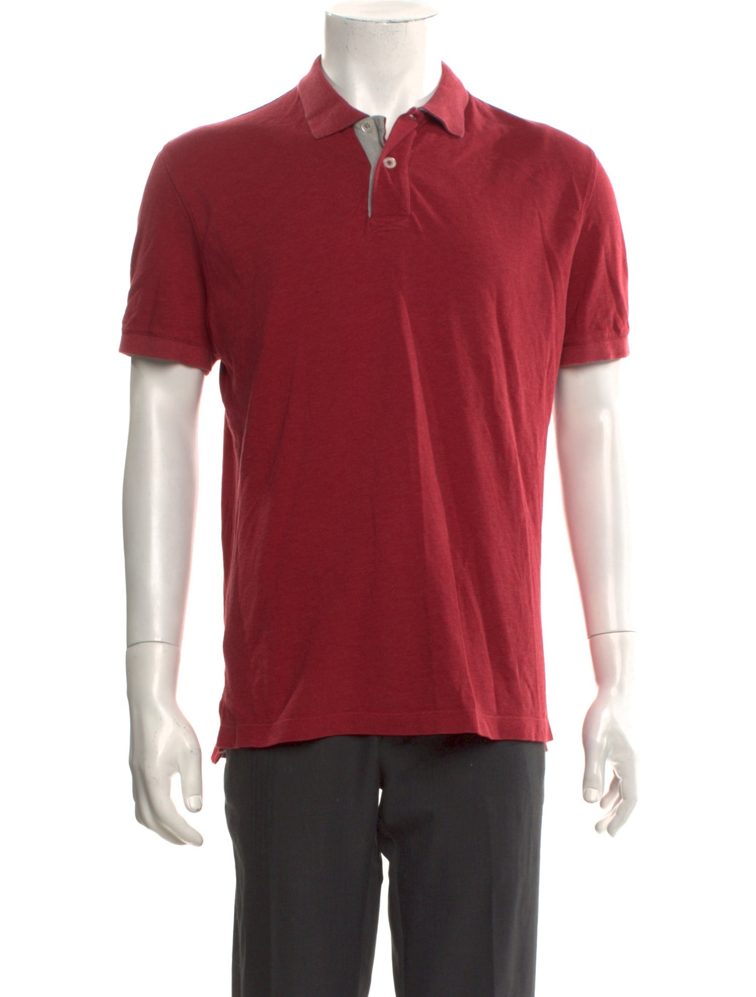 Brunello Cucinelli Crew Neck Short Sleeve Polo Shirt