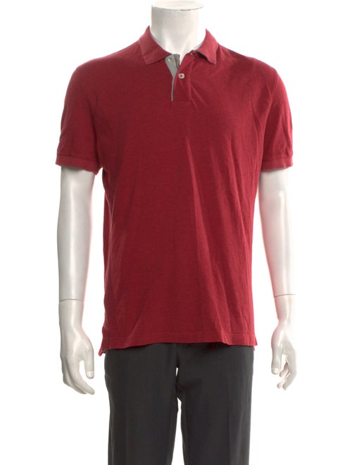 Brunello Cucinelli Crew Neck Short Sleeve Polo Shirt
