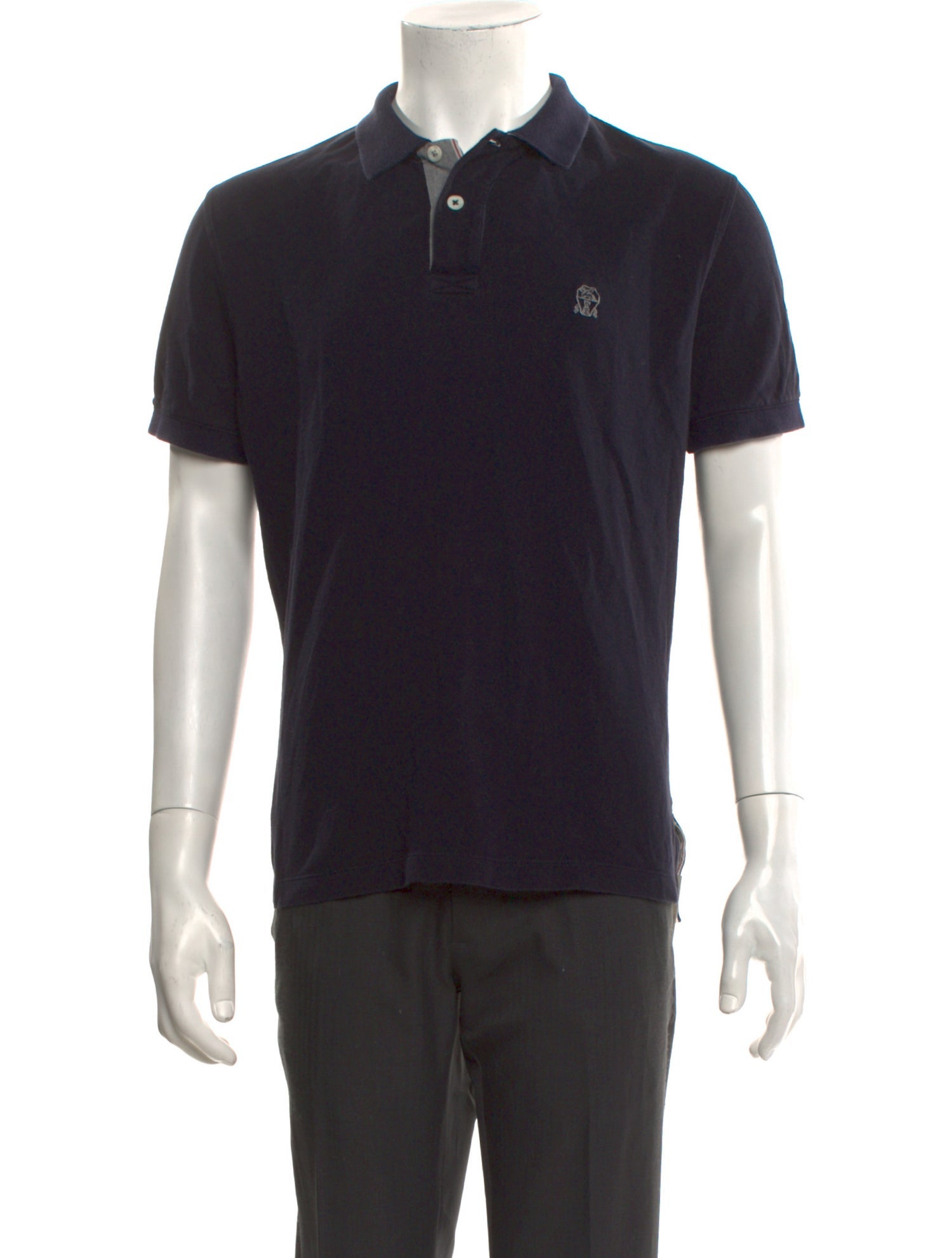 Brunello Cucinelli Crew Neck Short Sleeve Polo Shirt