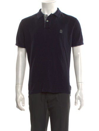 Brunello Cucinelli Crew Neck Short Sleeve Polo Shirt