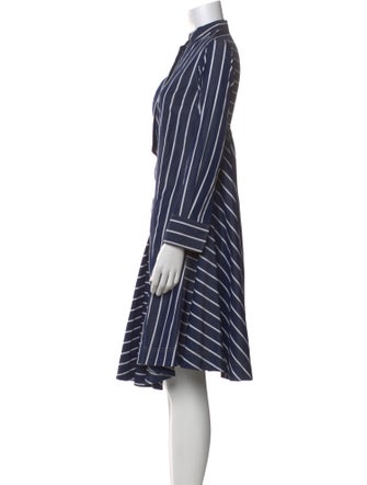 Brunello Cucinelli Striped Knee-Length Dress