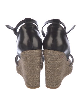 Brunello Cucinelli Leather Printed Espadrilles