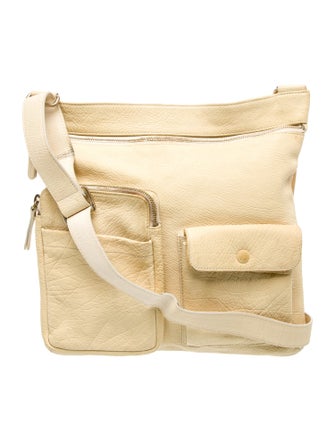 Brunello Cucinelli Leather Messenger Bag