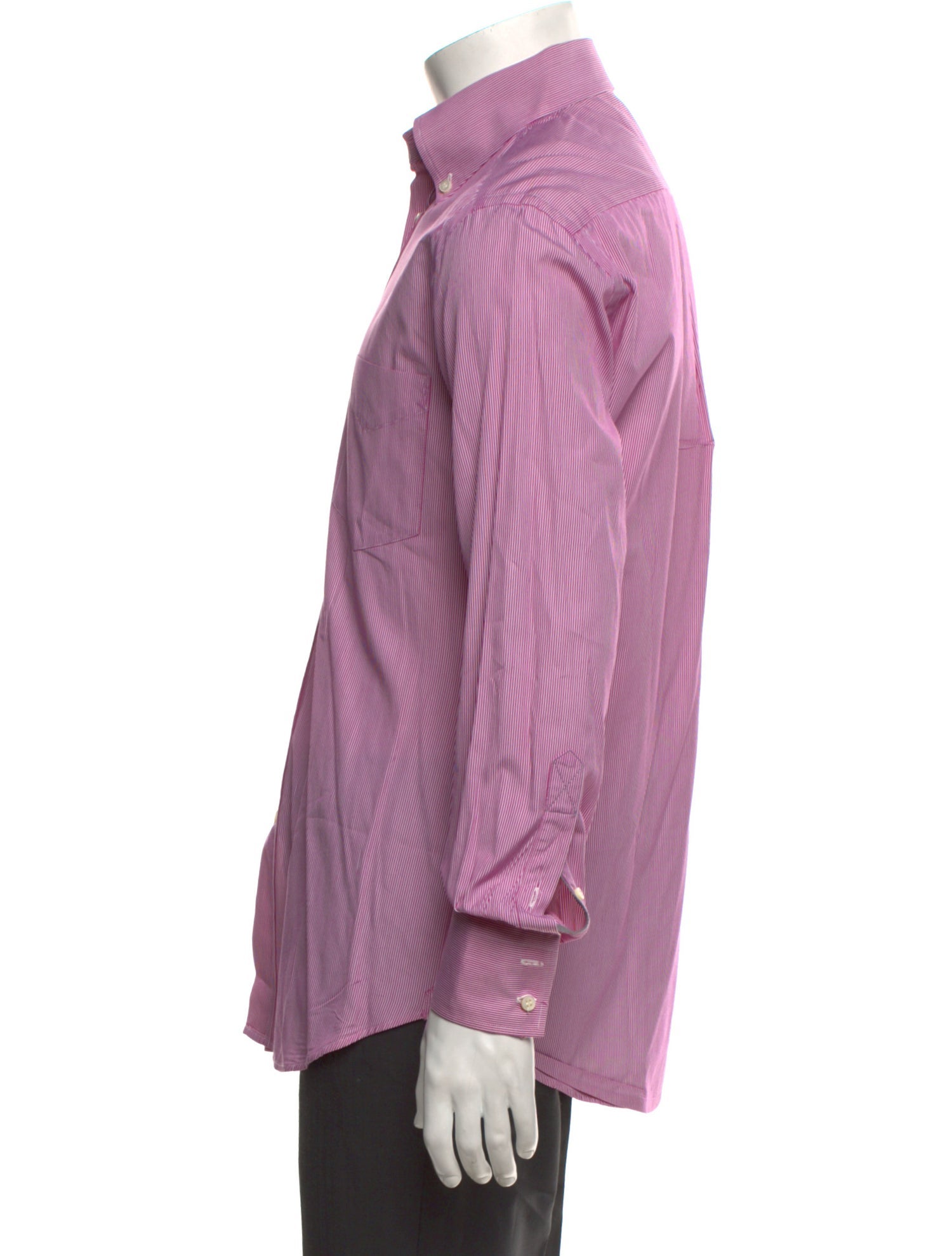 Brunello Cucinelli Striped Long Sleeve Shirt