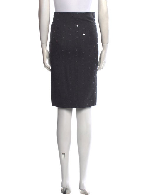 Brunello Cucinelli Virgin Wool Knee-Length Skirt