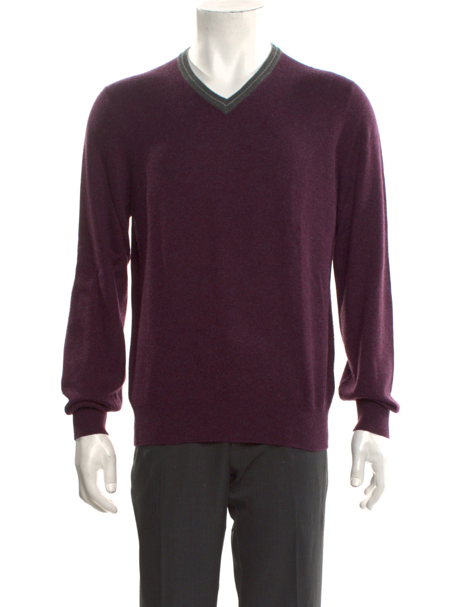 Brunello Cucinelli Cashmere V-Neck Pullover