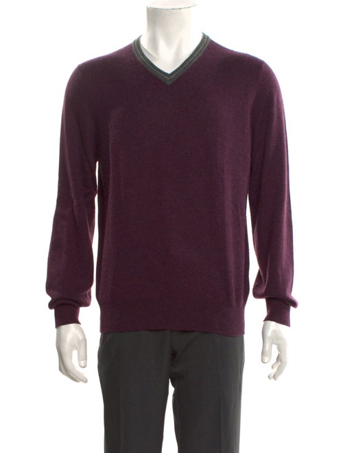 Brunello Cucinelli Cashmere V-Neck Pullover