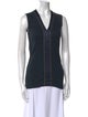 Brunello Cucinelli V-Neck Sleeveless Top