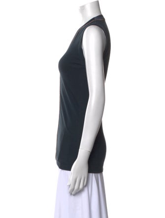 Brunello Cucinelli V-Neck Sleeveless Top