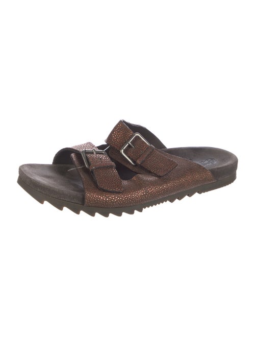 Brunello Cucinelli Leather Slides