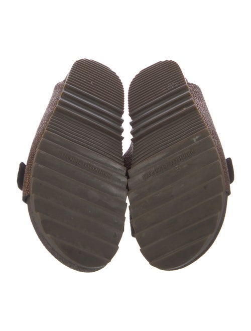 Brunello Cucinelli Leather Slides