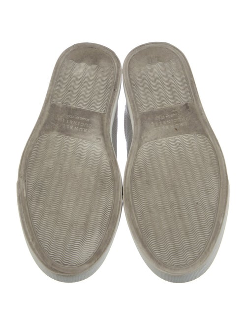 Brunello Cucinelli Monili Leather Sneakers