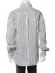 Brunello Cucinelli Linen Striped Dress Shirt