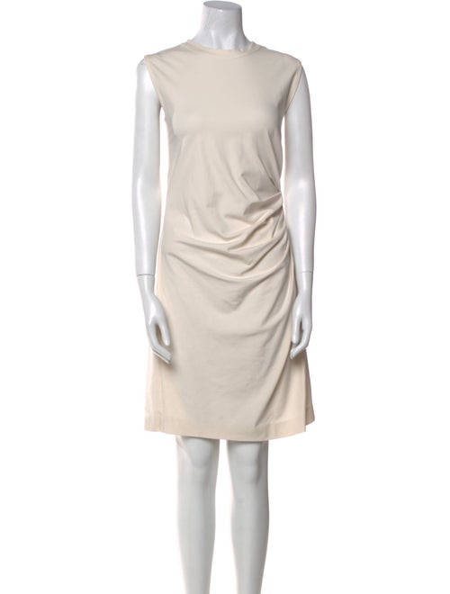 Brunello Cucinelli Bateau Neckline Knee-Length Dress