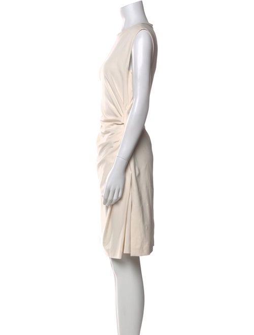 Brunello Cucinelli Bateau Neckline Knee-Length Dress