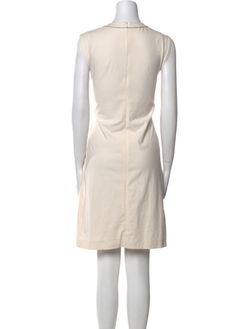 Brunello Cucinelli Bateau Neckline Knee-Length Dress