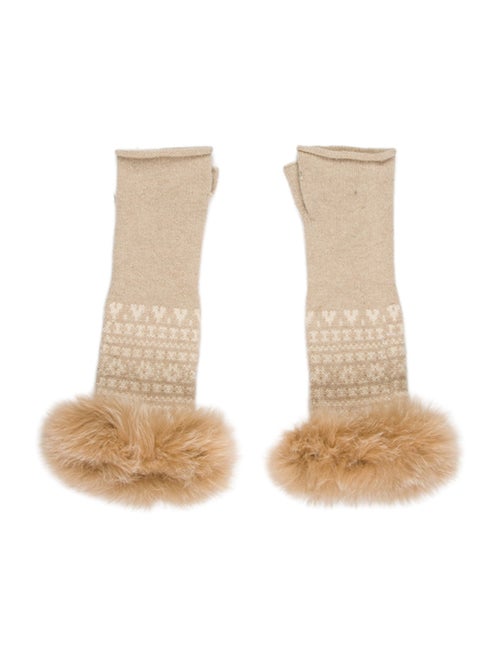 Brunello Cucinelli Brunello Cucinelli Knitted Fingerless Gloves