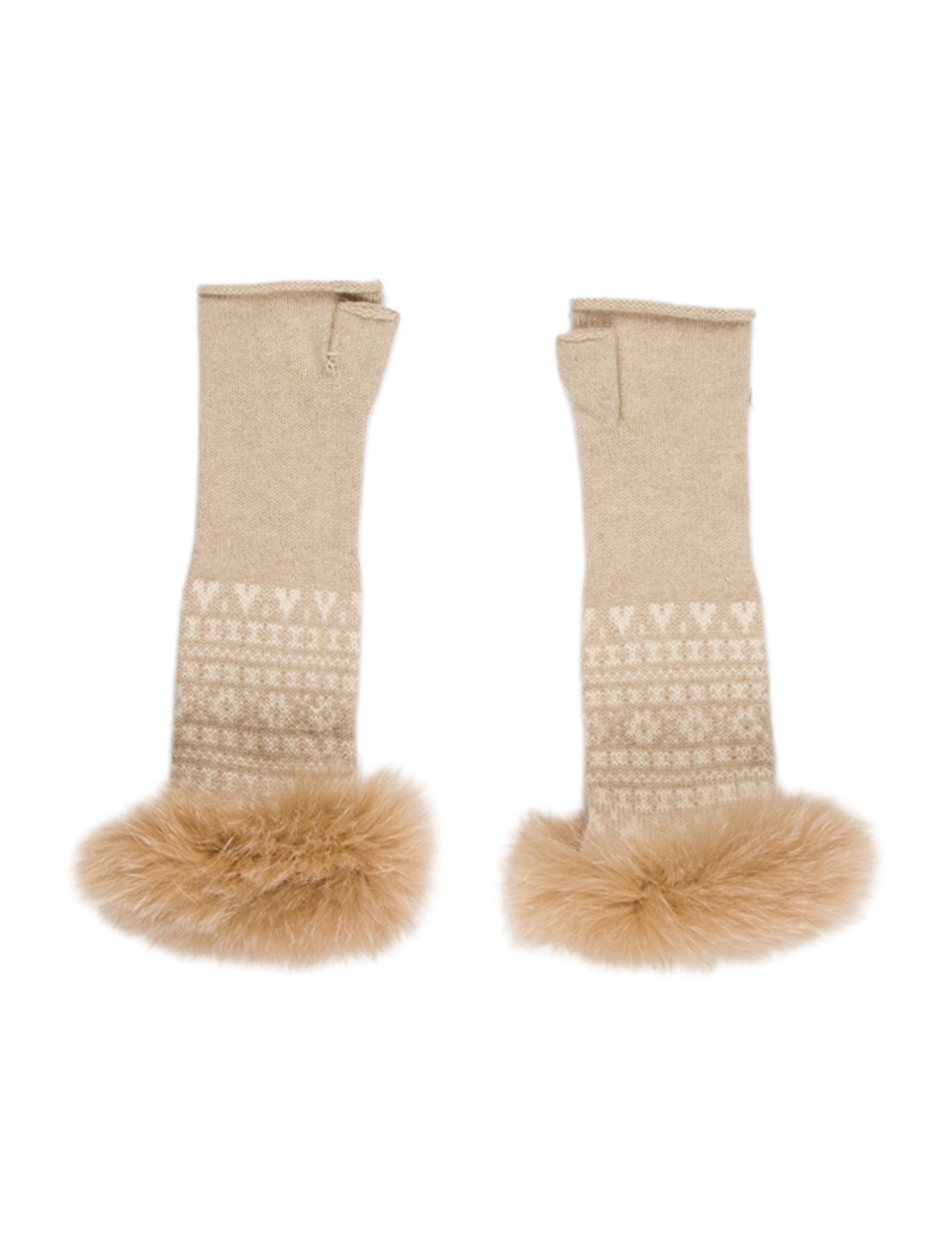 Brunello Cucinelli Brunello Cucinelli Knitted Fingerless Gloves