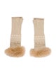 Brunello Cucinelli Brunello Cucinelli Knitted Fingerless Gloves