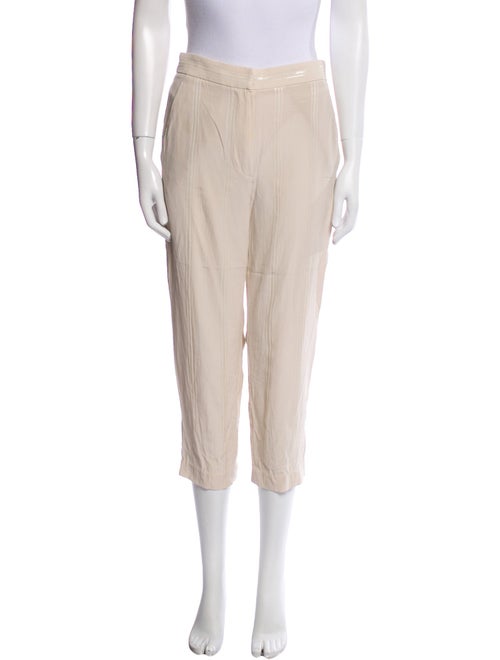 Brunello Cucinelli Silk Straight Leg Pants