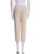 Brunello Cucinelli Silk Straight Leg Pants