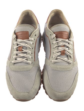 Brunello Cucinelli Monili Leather Sneakers