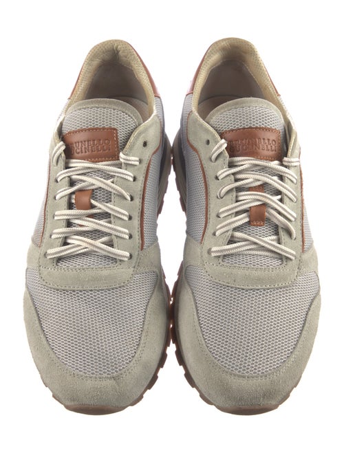 Brunello Cucinelli Monili Leather Sneakers