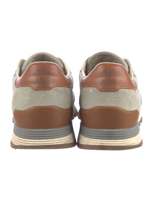 Brunello Cucinelli Monili Leather Sneakers