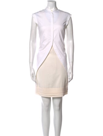 Brunello Cucinelli Crew Neck Knee-Length Dress