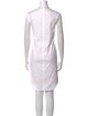 Brunello Cucinelli Crew Neck Knee-Length Dress