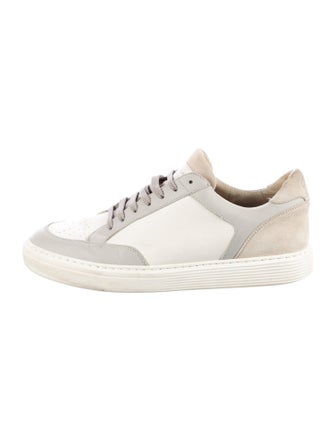 Brunello Cucinelli Monili Leather Sneakers