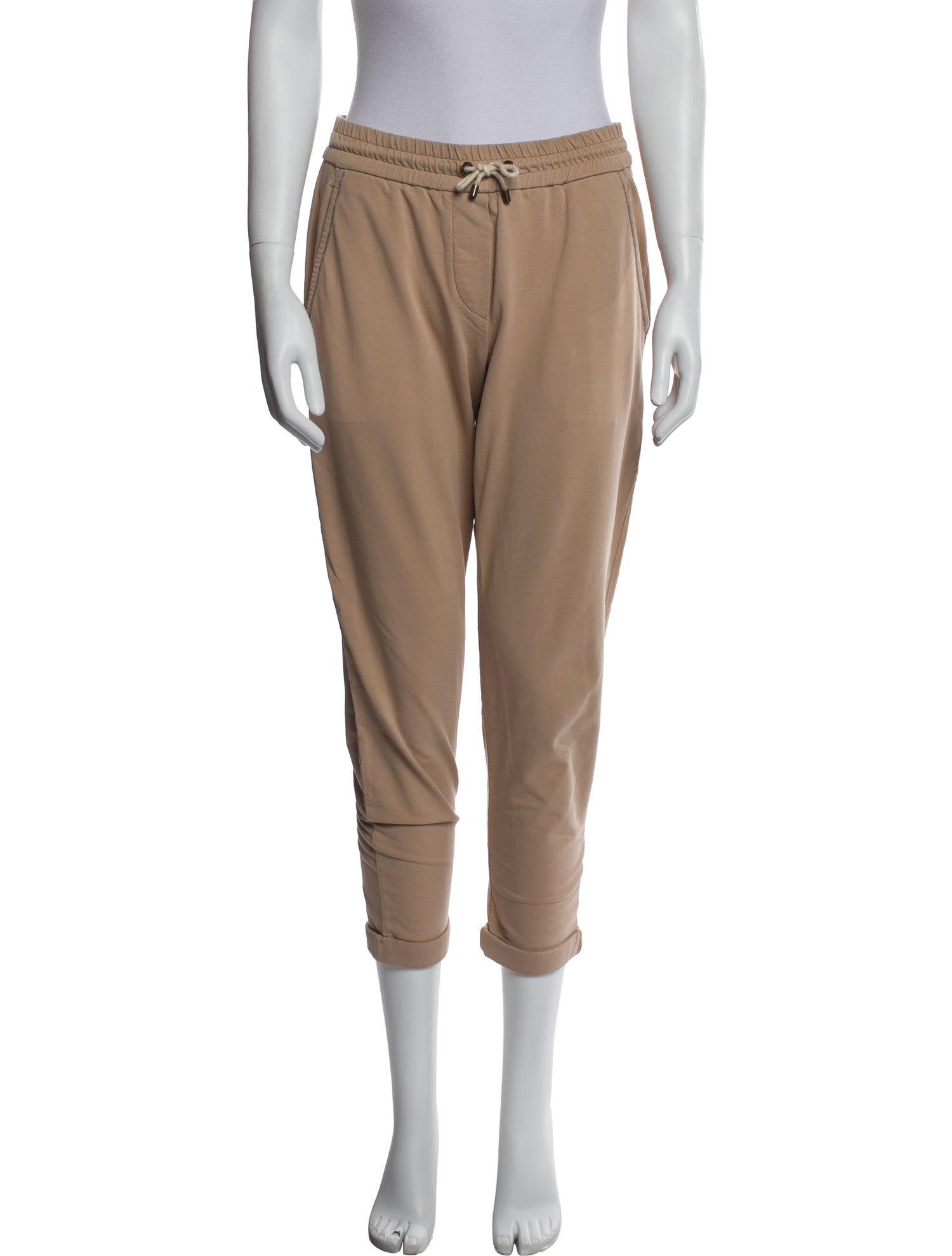 Brunello Cucinelli Beaded Accents Sweatpants
