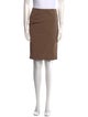 Brunello Cucinelli Beaded Accents Knee-Length Skirt