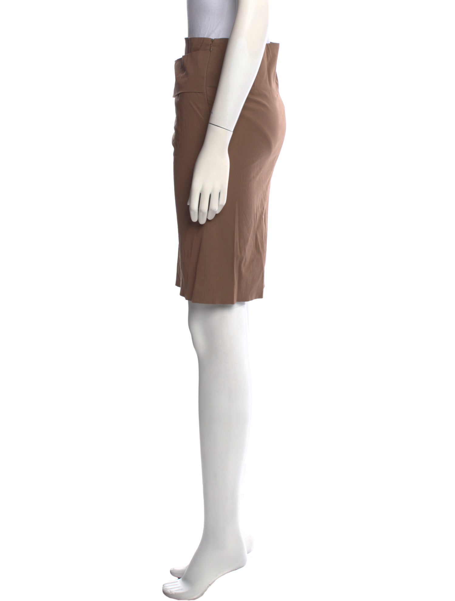 Brunello Cucinelli Beaded Accents Knee-Length Skirt