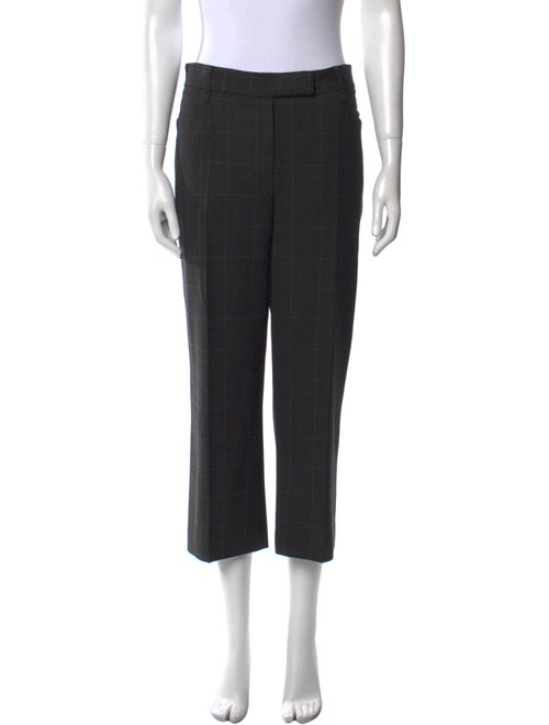 Brunello Cucinelli Plaid Print Skinny Leg Pants