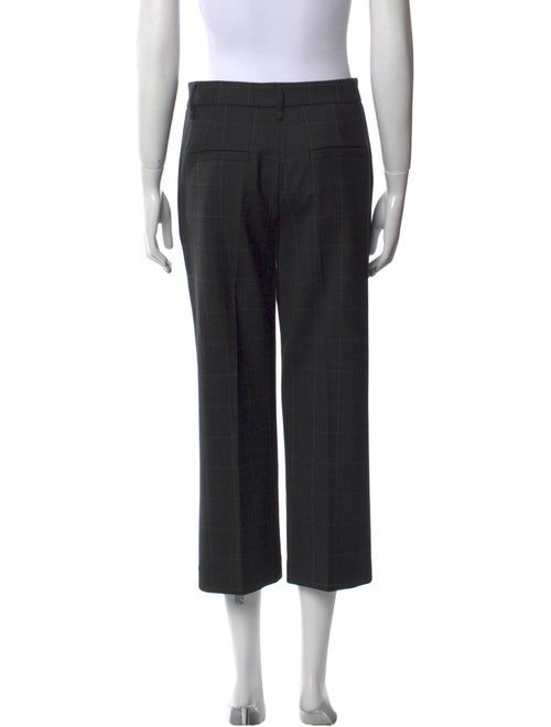Brunello Cucinelli Plaid Print Skinny Leg Pants
