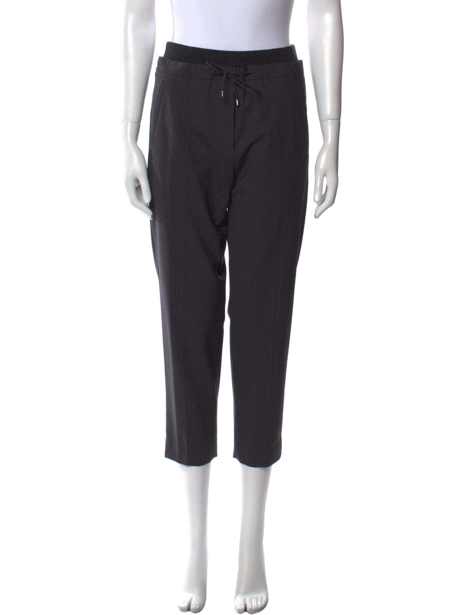 Brunello Cucinelli Virgin Wool Straight Leg Pants