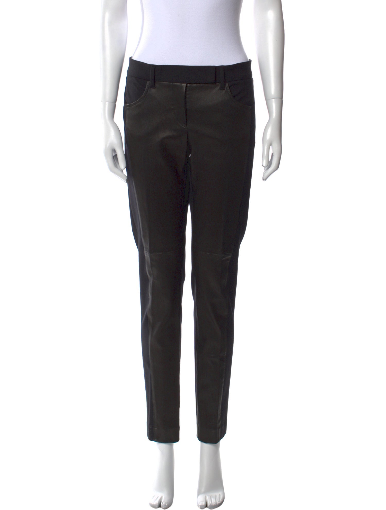 Brunello Cucinelli Virgin Wool Skinny Leg Pants