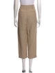 Brunello Cucinelli Linen Straight Leg Pants