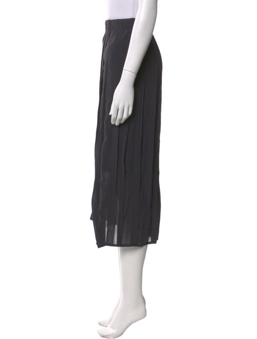 Brunello Cucinelli Silk Midi Length Skirt